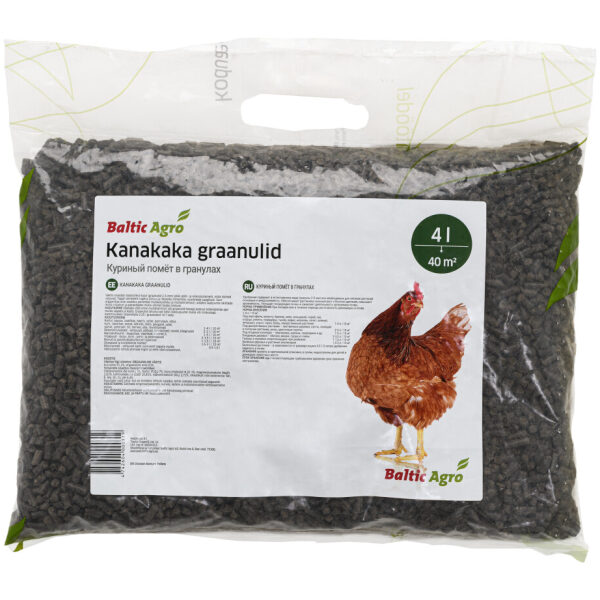 Chicken Manure Fertilizer Pellets 4 l