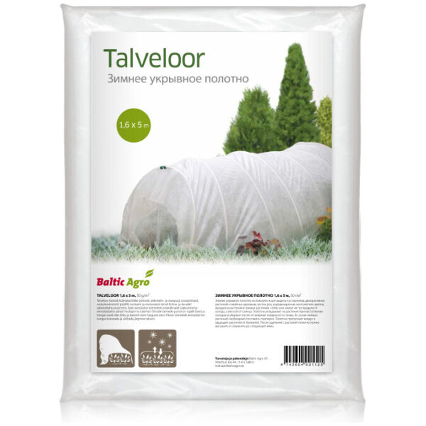 Winter Cover for Plants 1,6 x 5 m 50 g/m