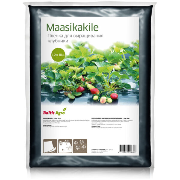 Maasikakile, must 1,2 x 10 m
