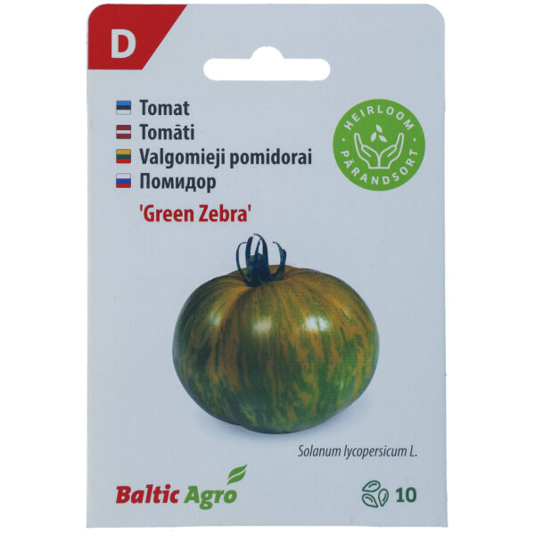 Tomat 'Green Zebra'