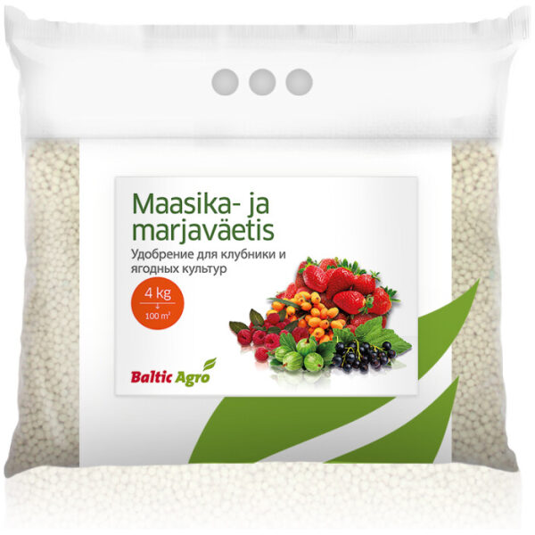 Maasika- ja marjaväetis 4 kg