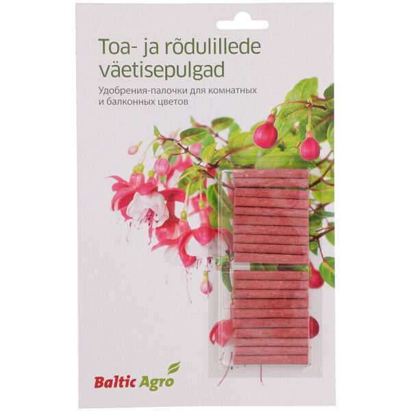 Toa-ja rõdulillede väetisepulgad