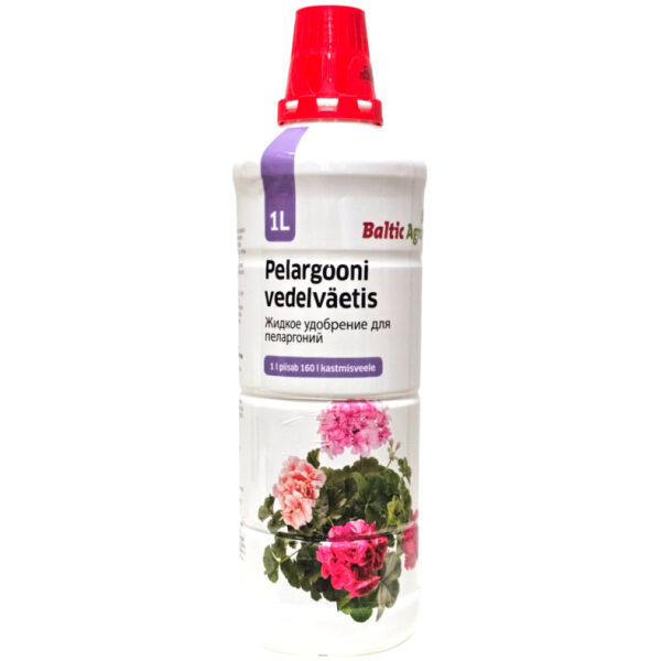 Pelargooni vedelväetis 1 l