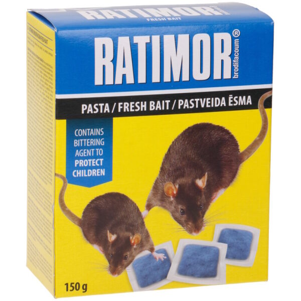 Hiire- ja rotimürk Ratimor pastapadjad