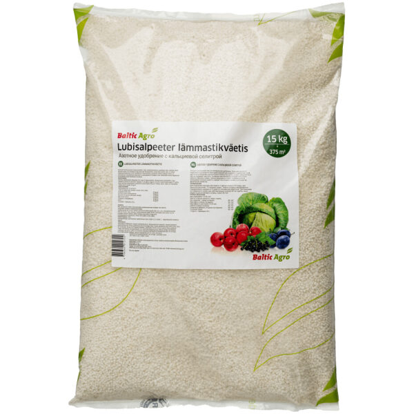 Lubisalpeeter lämmastikväetis 15 kg