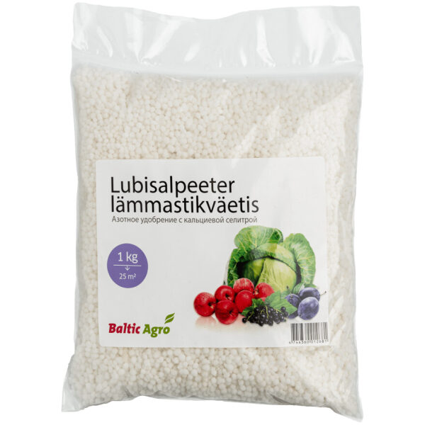 Lubisalpeeter lämmastikväetis 1 kg