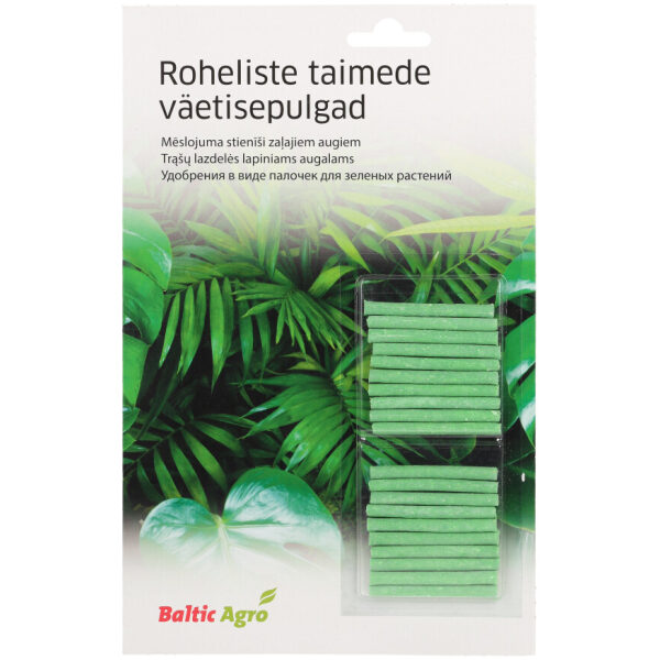 Roheliste taimede väetisepulgad