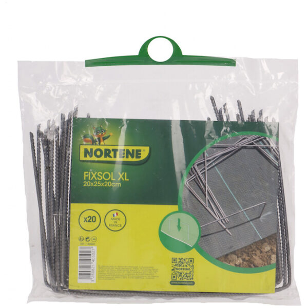 Metal Hooks for ground cover XL 20 pcs