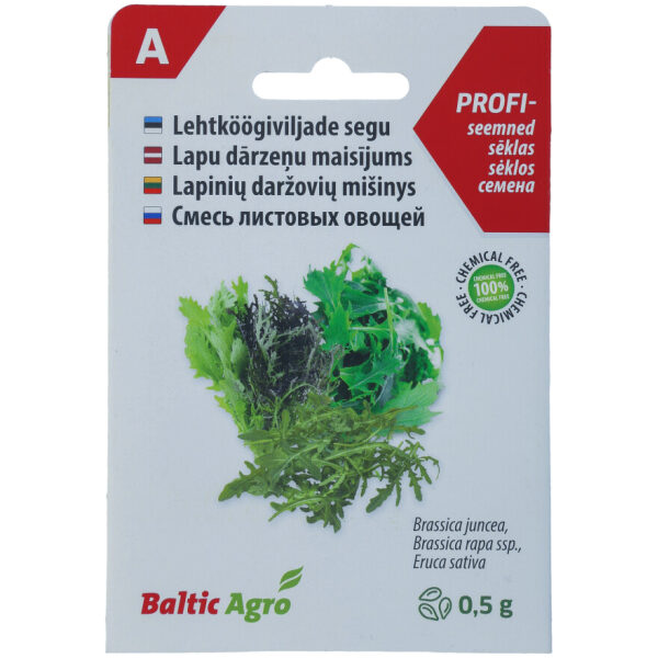 Lehtköögiviljade segu