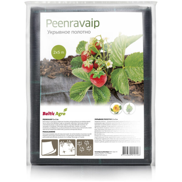 Must peenravaip 2 x 5 m