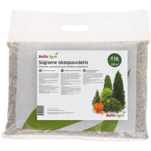 Evergreens Fertilizer for Autumn 4 kg