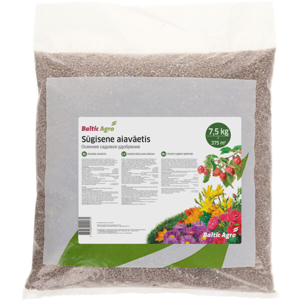 Sügisene aiaväetis 7,5 kg