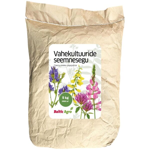 Vahekultuuride seemnesegu 5 kg