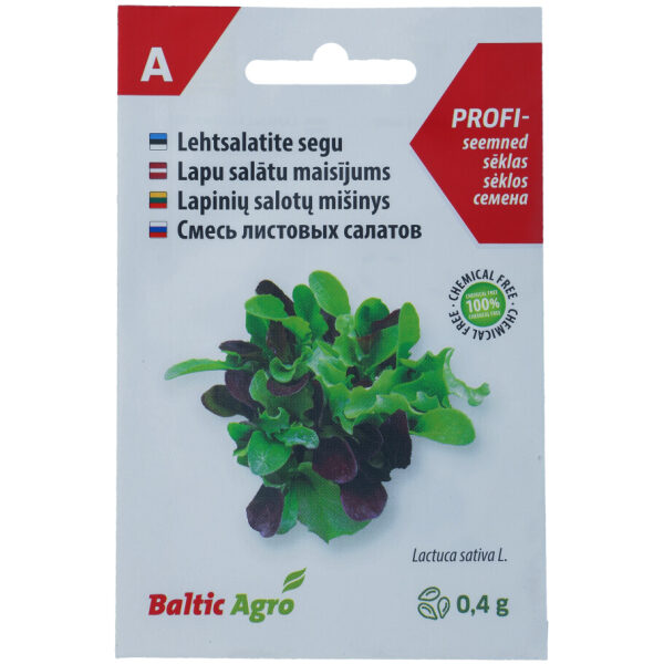 Lehtsalatite segu
