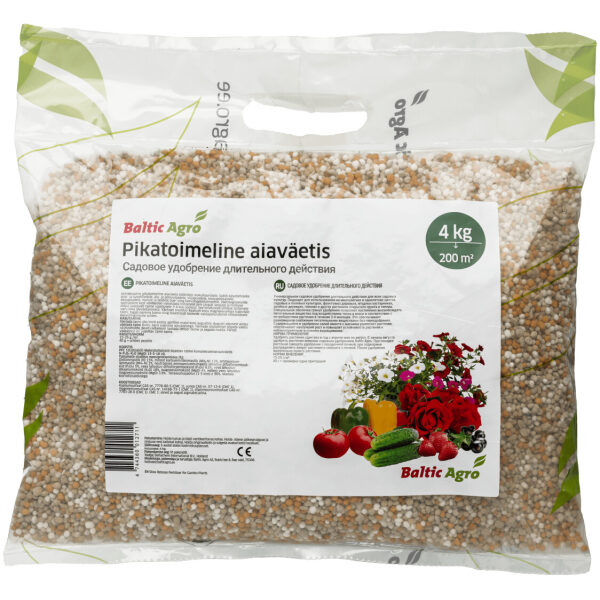 Long-lasting garden fertilizer