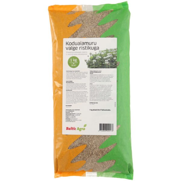 Home Garden Grass with White Clover 1 kg