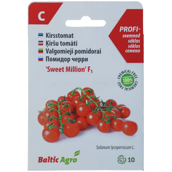 Tomato Cherry Seeds 'Sweet Million' F1