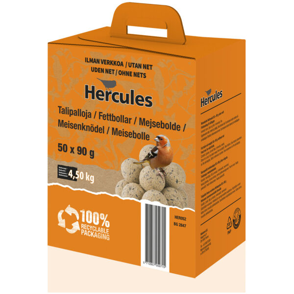 Rasvapallid lindudele 50 x 90 g