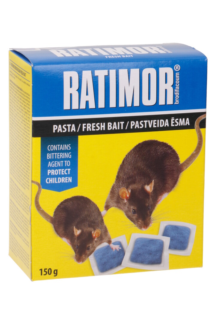 Mouse and Rat Control Ratimor Bait 150 g