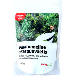 Pikatoimeline okaspuuväetis