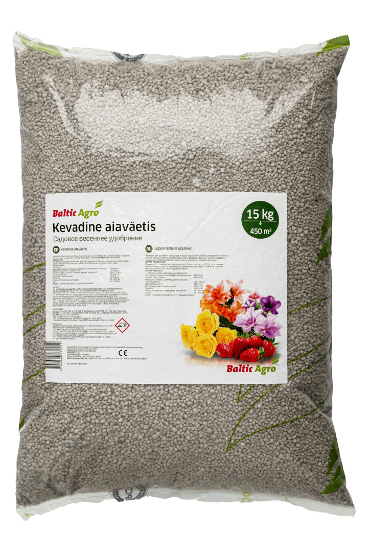 Kevadine aiaväetis 15 kg