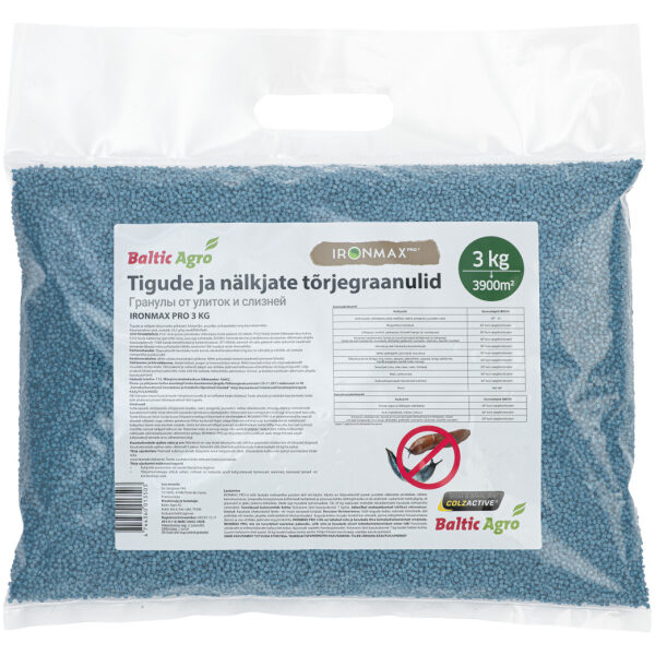 Tigude tõrjegraanulid Ironmax Pro 3 kg
