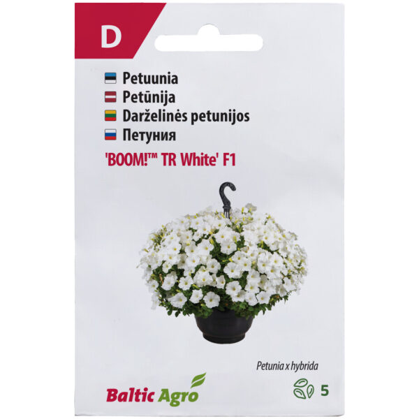 Petuunia 'BOOM! TR White' F1