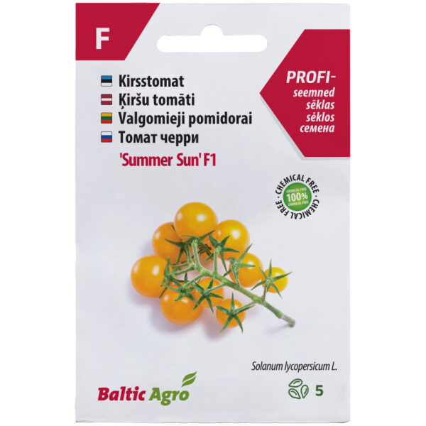 Kirsstomat 'Summer Sun' F1