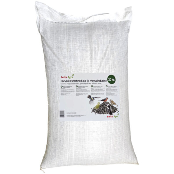 Päevalilleseemned lindudele 20 kg
