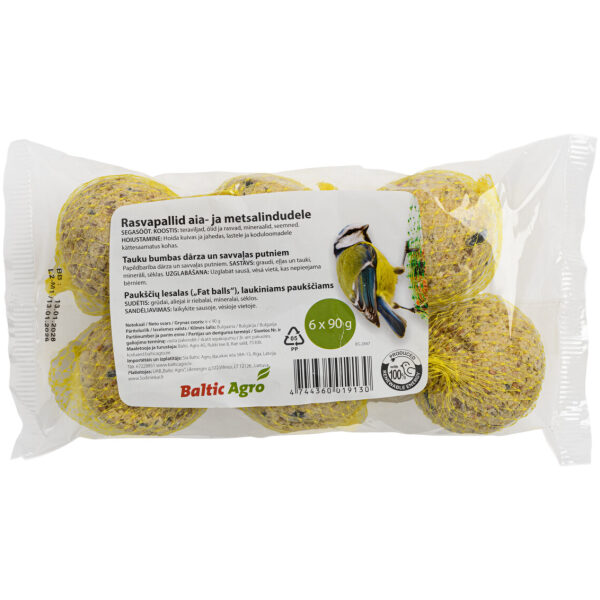 Fat Balls for Birds 6 x 90 g