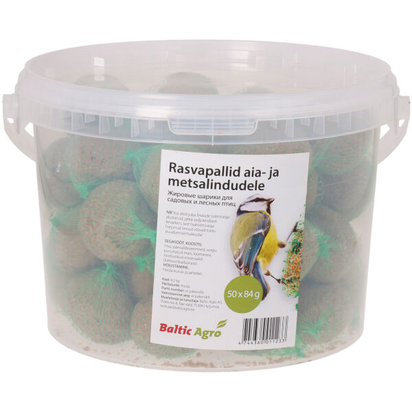 Rasvapallid lindudele 50 x 84 g