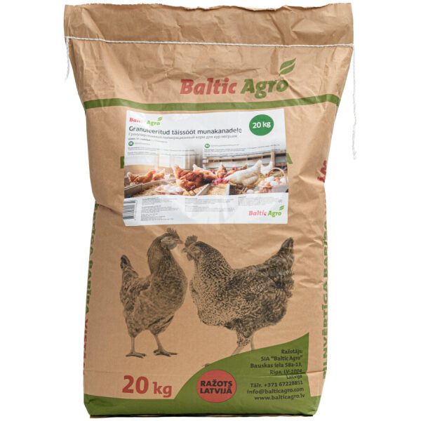 Complete feed for laying hens 20kg