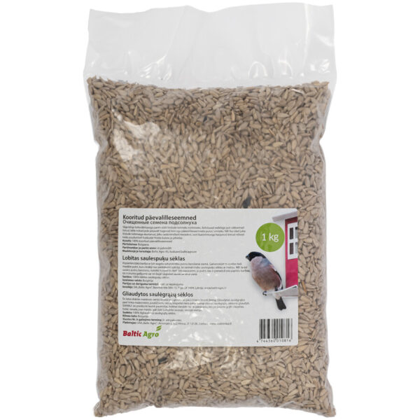 Kooritud päevalilleseemned 1 kg