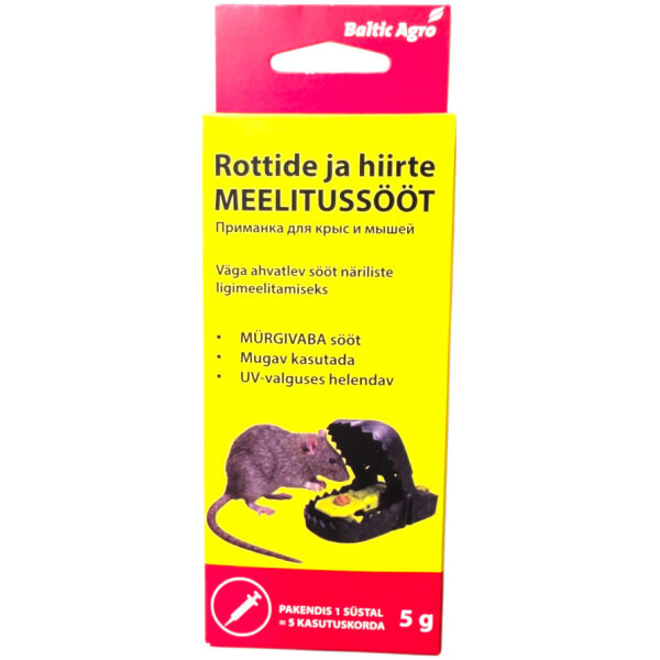 Rat and mouse bait feed 5 gr