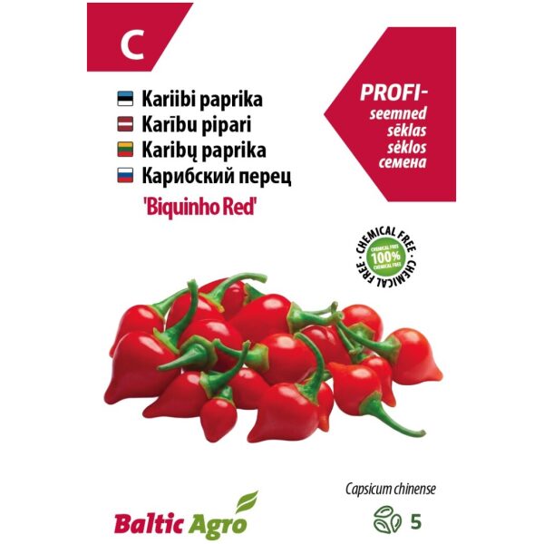 Hot Pepper Biquinho Red